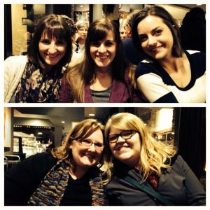 Photo credit: Ashley Thorman Top: Eir, Ash, Amanda Bottom: Jackie, Dora