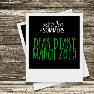 two stacked Polaroid retro frames on wood texture