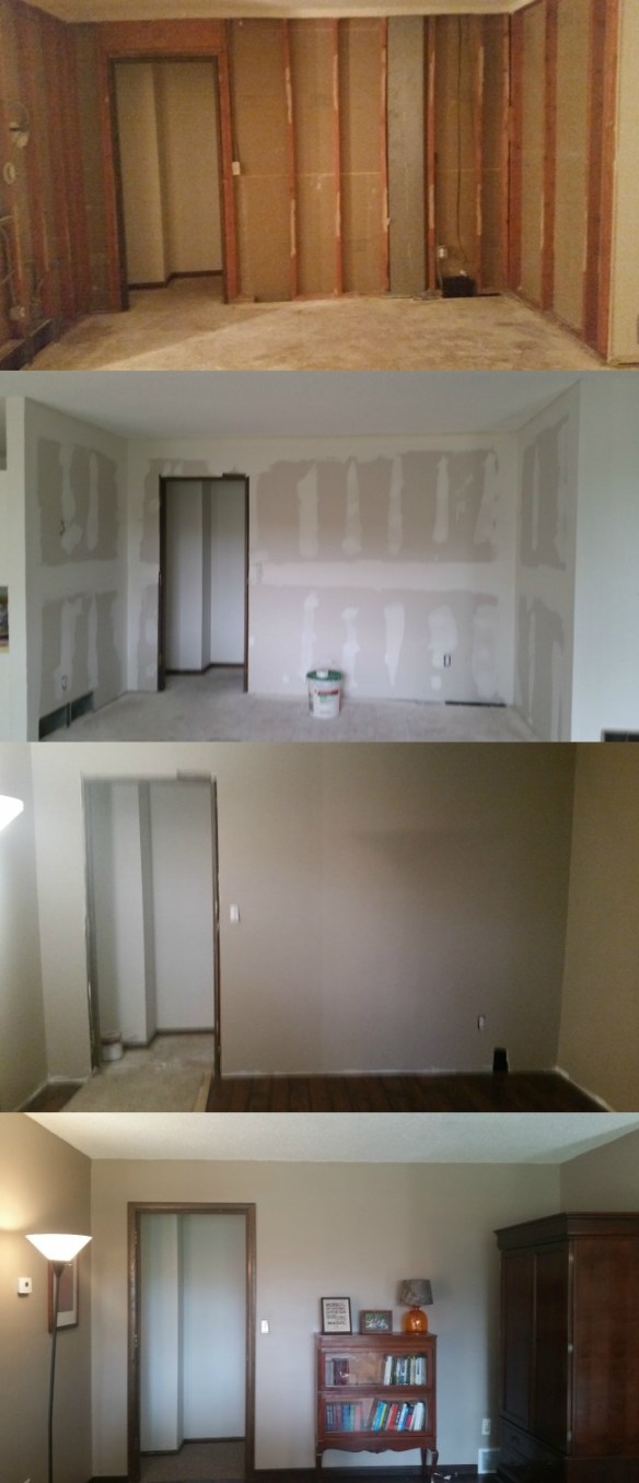 living room east collage