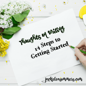 thoughts on writing 1